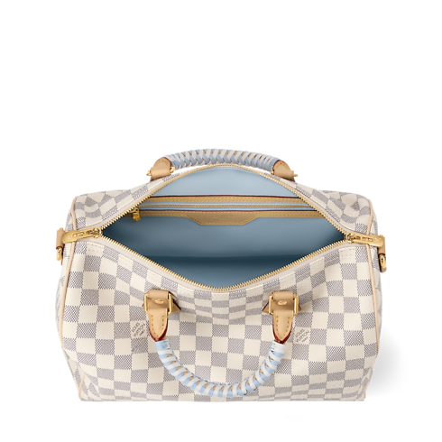 Speedy Soft 30 Damier Azur Canvas in Bags and Small Leather Goods's Women Bags LV Icons collections by Louis Vuitton (Product zoom)