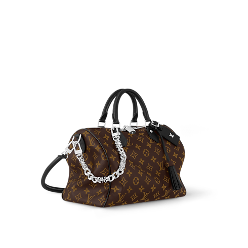 Speedy Soft 30 Dark Monogram in Women's Handbags All Handbags for Women collections by Louis Vuitton (Product zoom)