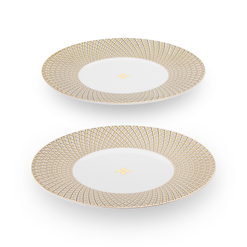 Splendor Set Of 2 Dessert Plates in Trunks, Travel and Home's Home and Art of Dining Art of Dining collections by Louis Vuitton (Product zoom)