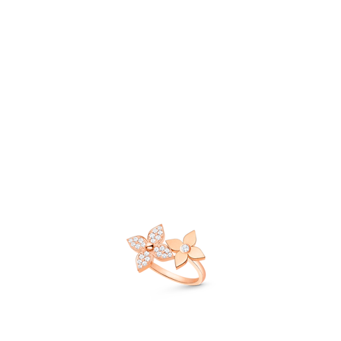 Star Blossom Ring, Pink Gold And Diamonds in Jewellery's Categories All Fine Jewellery collections by Louis Vuitton (Product zoom)