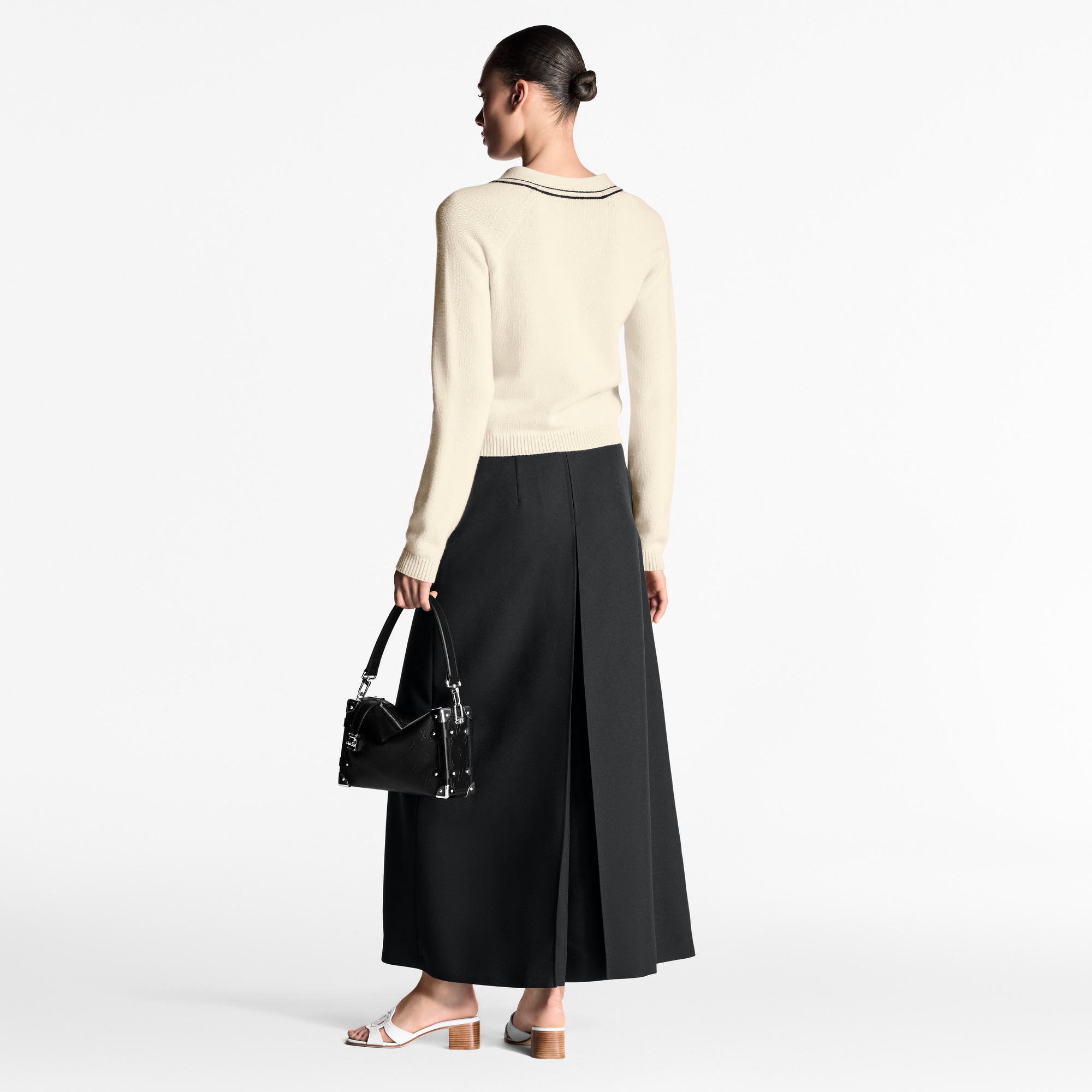 Stripe Accent Cardigan   in Women