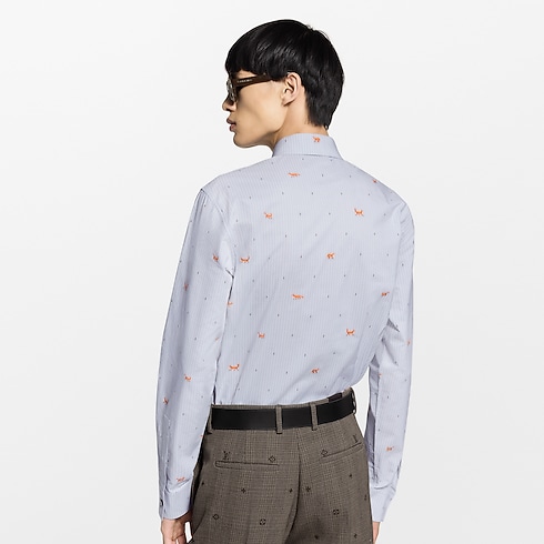 Striped Fil Coupe Shirt in Men's Ready-to-Wear Shirts collections by Louis Vuitton (Product zoom)