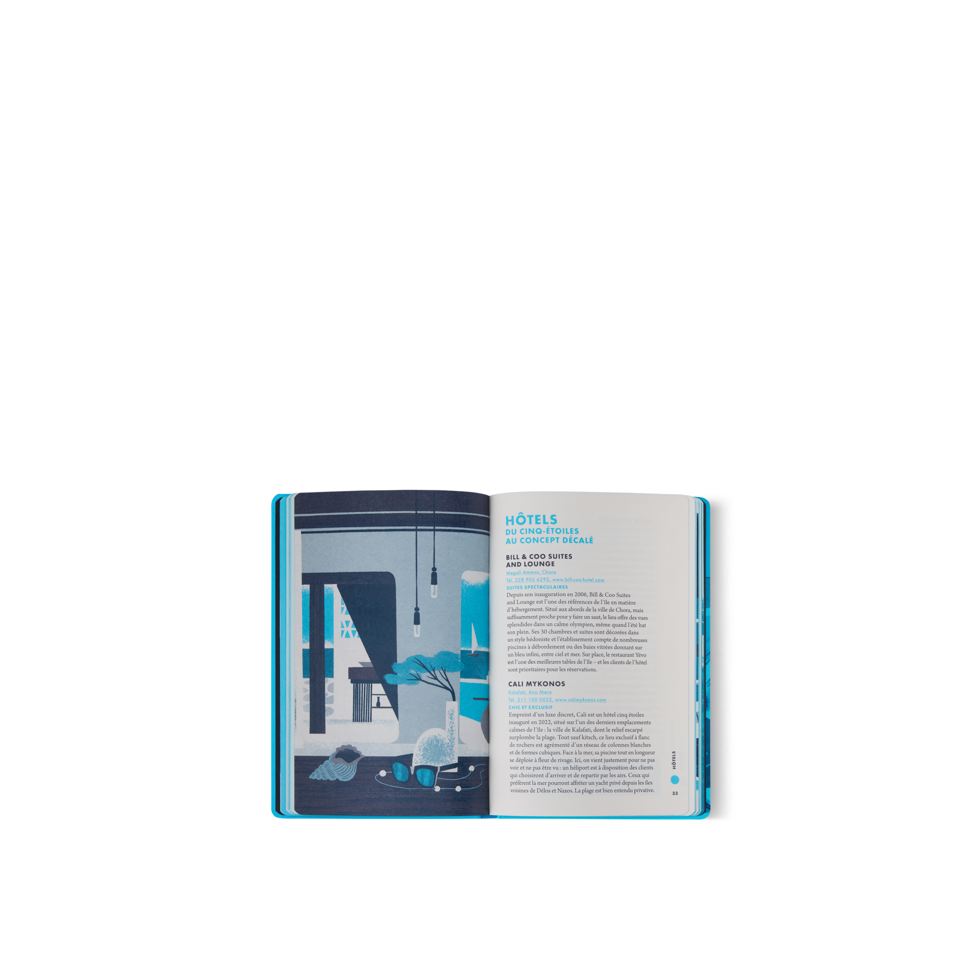 Summer Resort Mykonos  in Trunks, Travel and Home