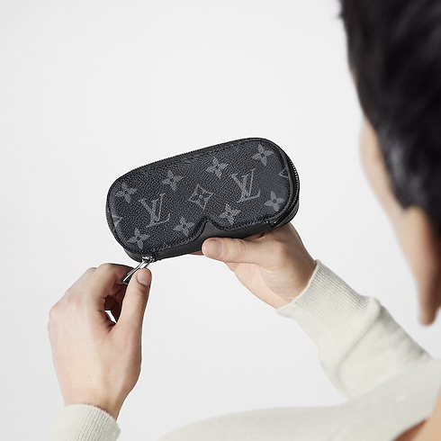 Sunglasses Pouch GM Monogram Eclipse in Trunks, Travel and Home's Sport and Games } collections by Louis Vuitton (Product zoom)