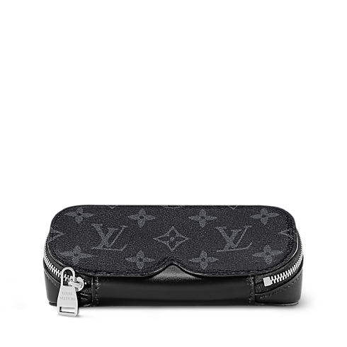 Sunglasses Pouch GM Monogram Eclipse in Trunks, Travel and Home's Sport and Games } collections by Louis Vuitton (Product zoom)