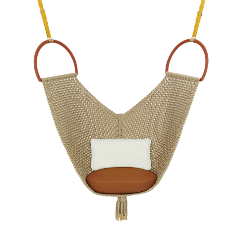 Swing Chair by Patricia Urquiola in Trunks, Travel and Home's Home and Art of Dining Furniture collections by Louis Vuitton (Product zoom)