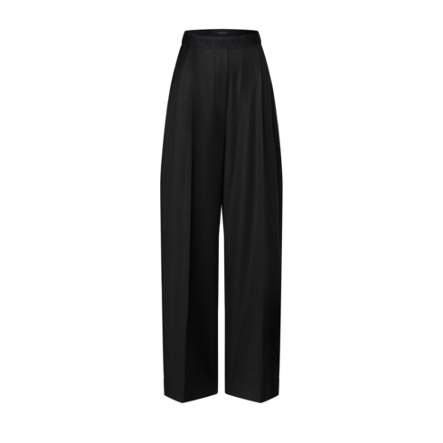 Tailored Wide-Leg Pants front view