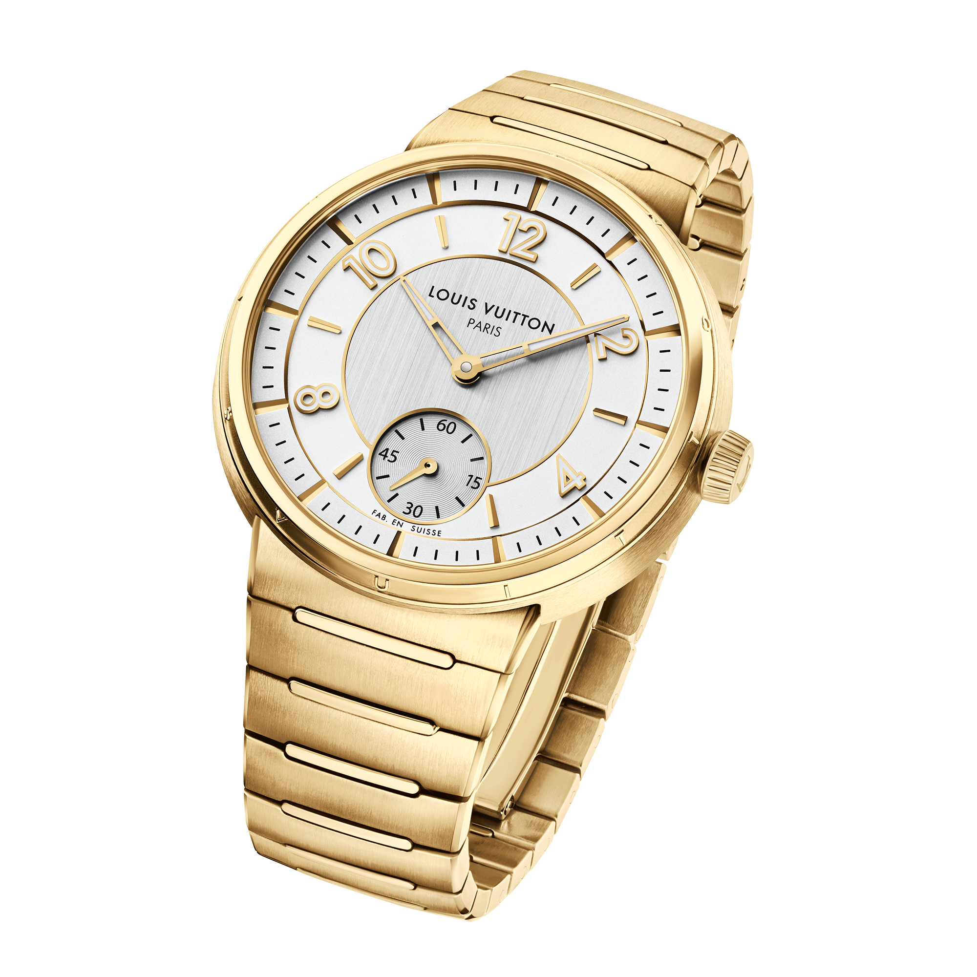 Tambour, Automatic, 40mm, Yellow gold  in Watches