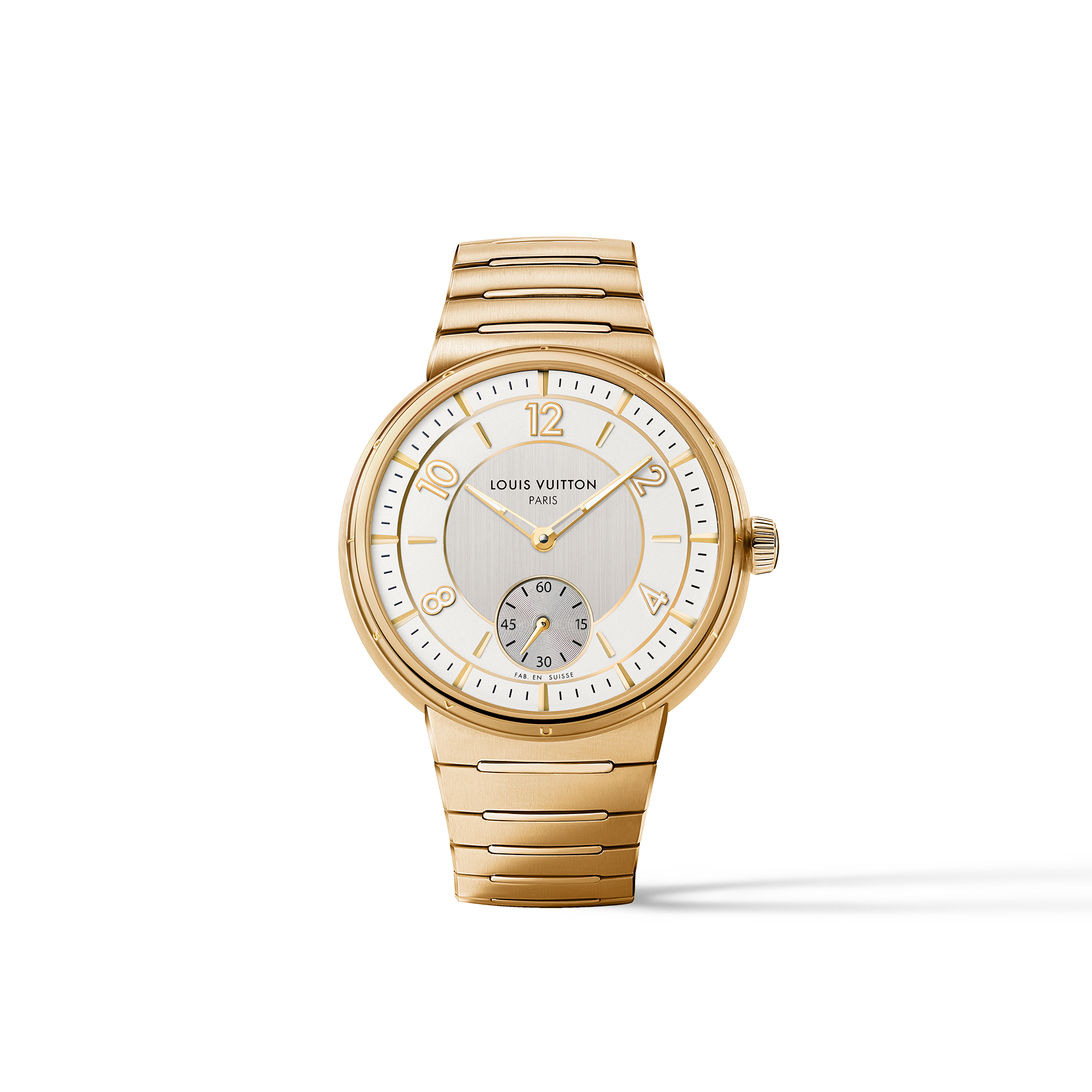 Tambour, Automatic, 40mm, Yellow gold  in Watches