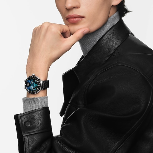Tambour Horizon Light Up Connected Watch in Trunks, Travel and Home's High-Tech Objects and Accessories Audio, Connected Watches and Accessories collections by Louis Vuitton (Product zoom)