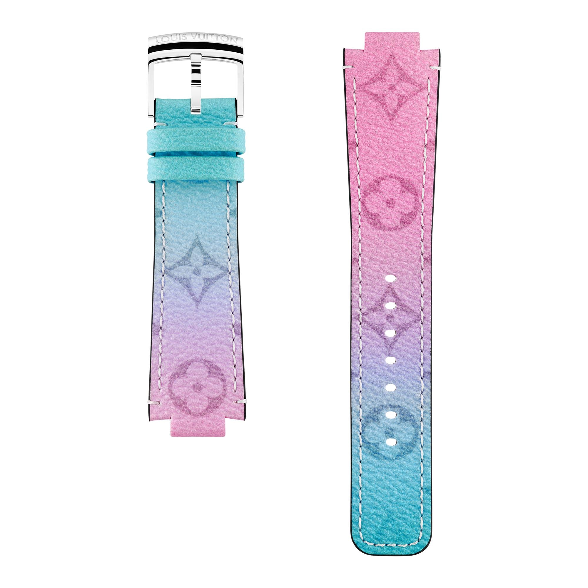 Tambour Monogram Canvas Strap  in Les Extraordinaires