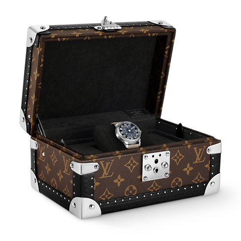Tambour Taiko Spin Time Air, Automatic, 42.5mm, White gold in Watches's All Watches } collections by Louis Vuitton (Product zoom)