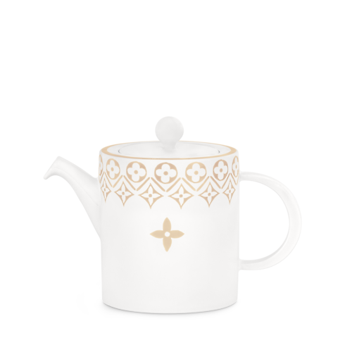 Teapot Monogram Flower Tile in Trunks, Travel and Home's Home and Art of Dining Art of Dining collections by Louis Vuitton (Product zoom)