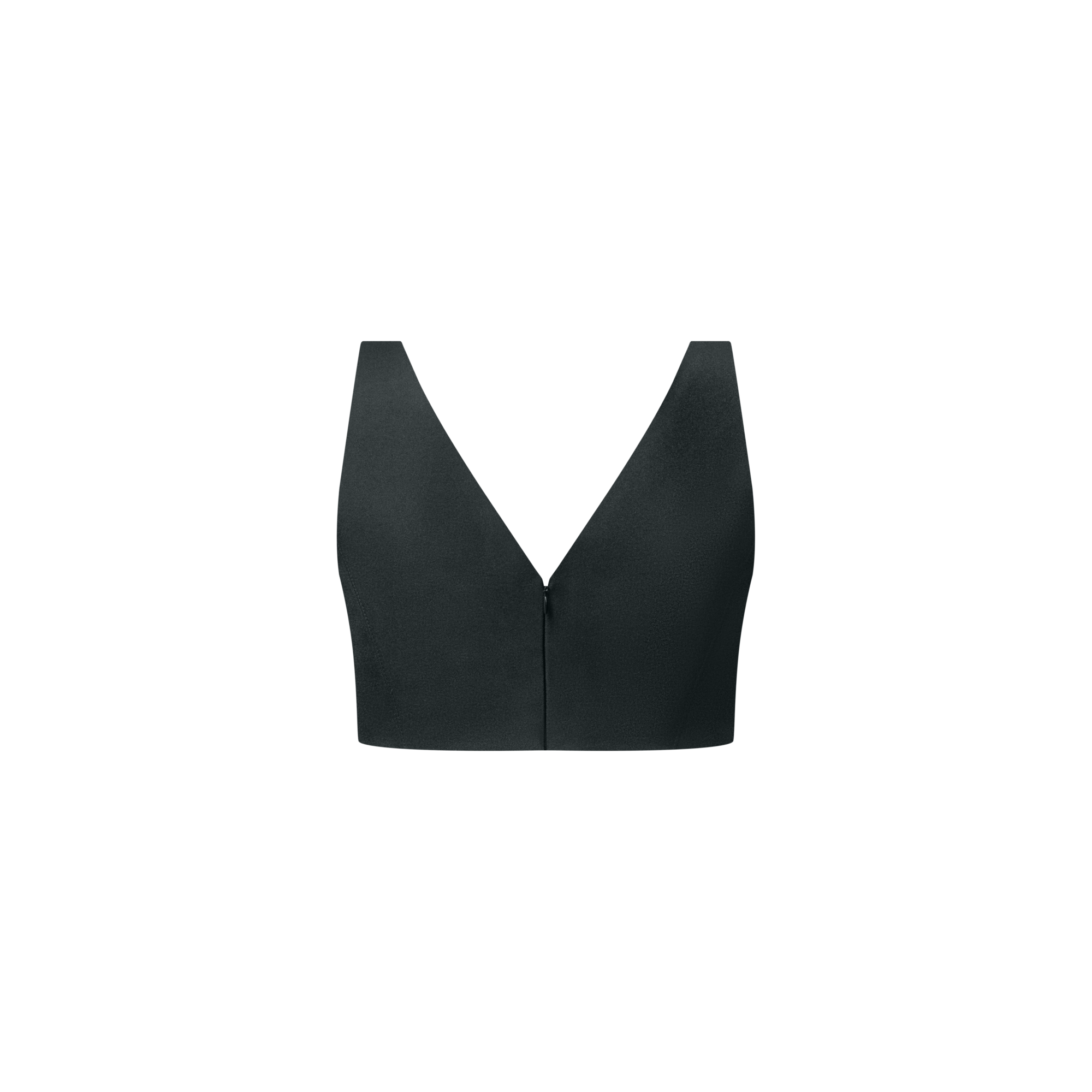 Technical Gabardine Crop Top  in Women