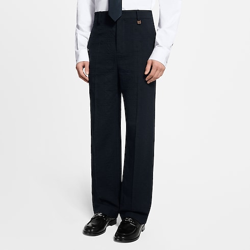 Textured Tailored Pants in Men's Ready-to-Wear Pants collections by Louis Vuitton (Product zoom)