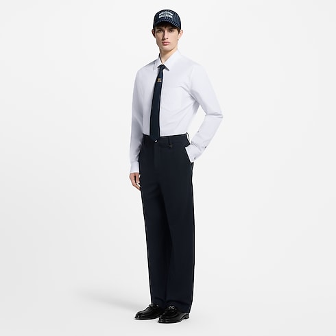 Textured Tailored Pants in Men's Ready-to-Wear Pants collections by Louis Vuitton (Product zoom)
