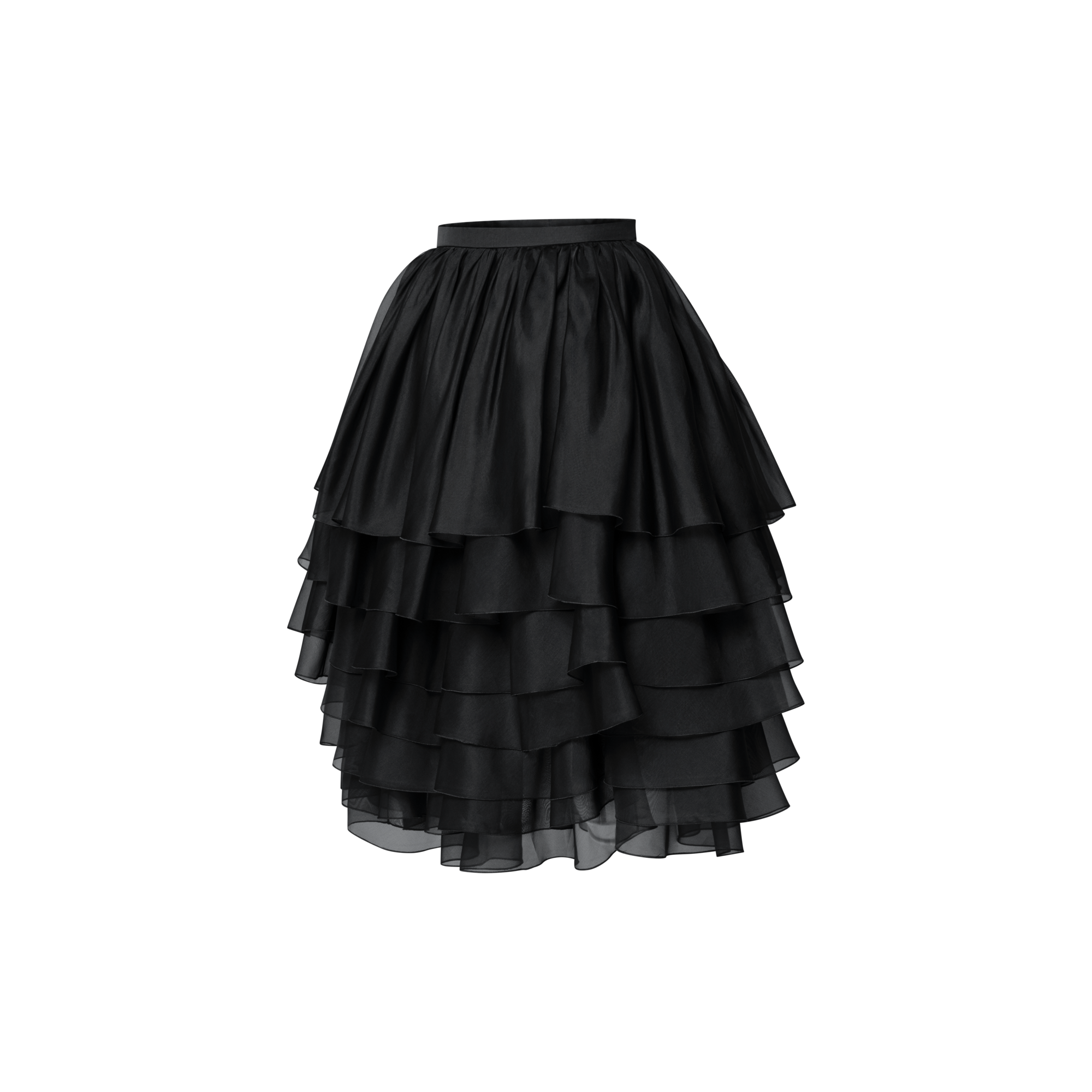 Tiered Ruffle Tutu Skirt  in Women