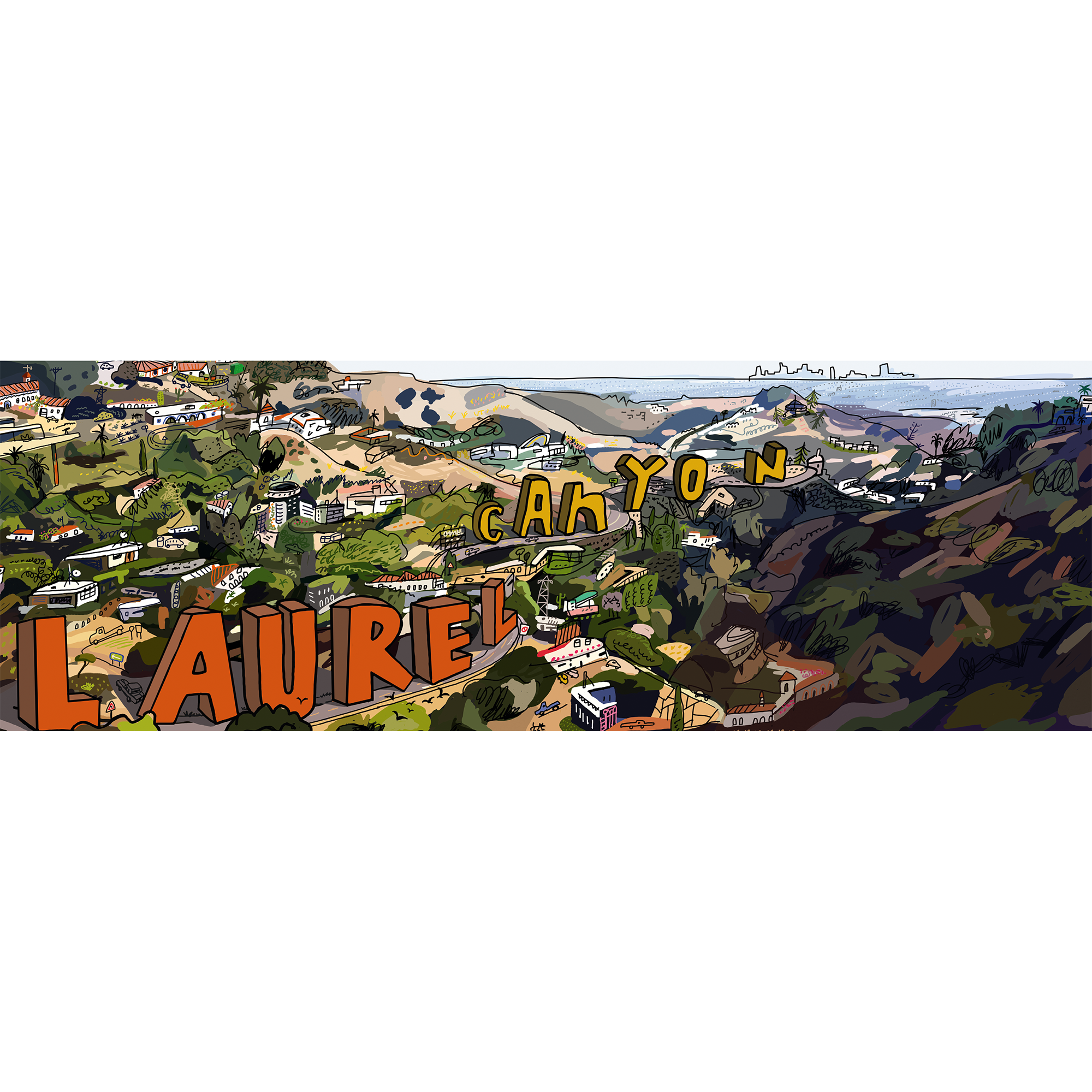 Travel Book Los Angeles  in Trunks, Travel and Home