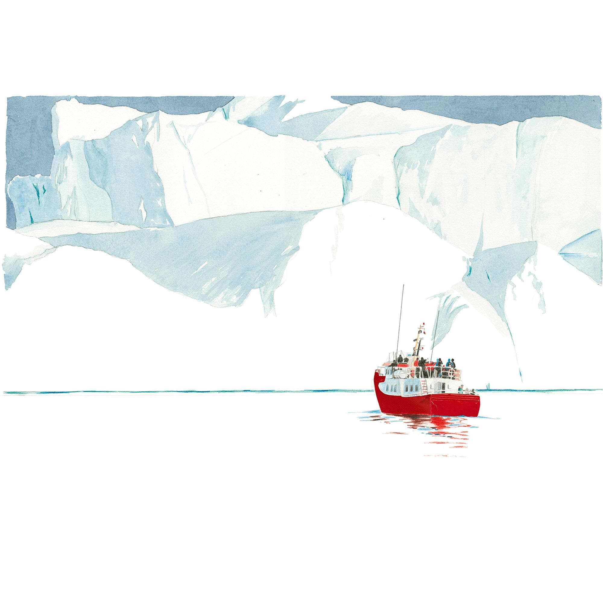 TRAVEL BOOK THE ARCTIC  in Trunks, Travel and Home