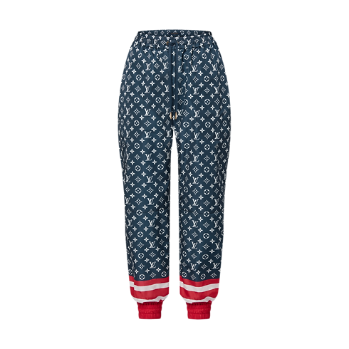 Tricolor Monogram Jogging Pants in Women's Ready-to-Wear Pants collections by Louis Vuitton (Product zoom)
