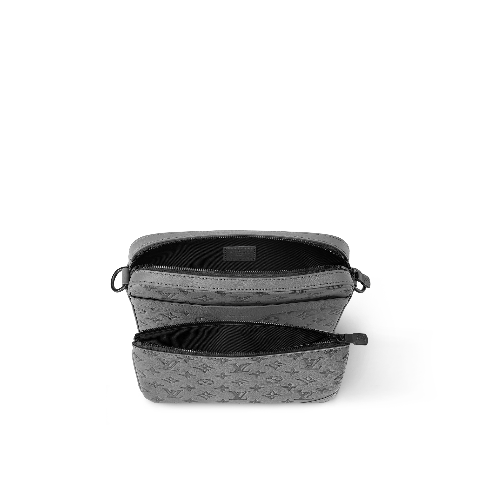 Trio Messenger  Monogram Shadow Leather in Men