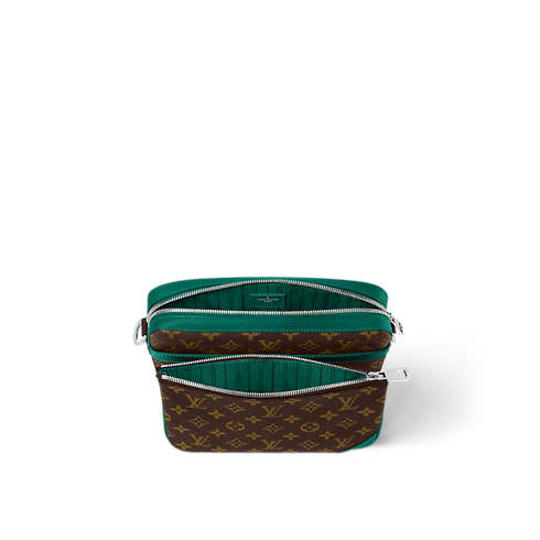 Trio Messenger Monogram Macassar Canvas in Bags and Small Leather Goods's Men Bags Newness collections by Louis Vuitton (Product zoom)