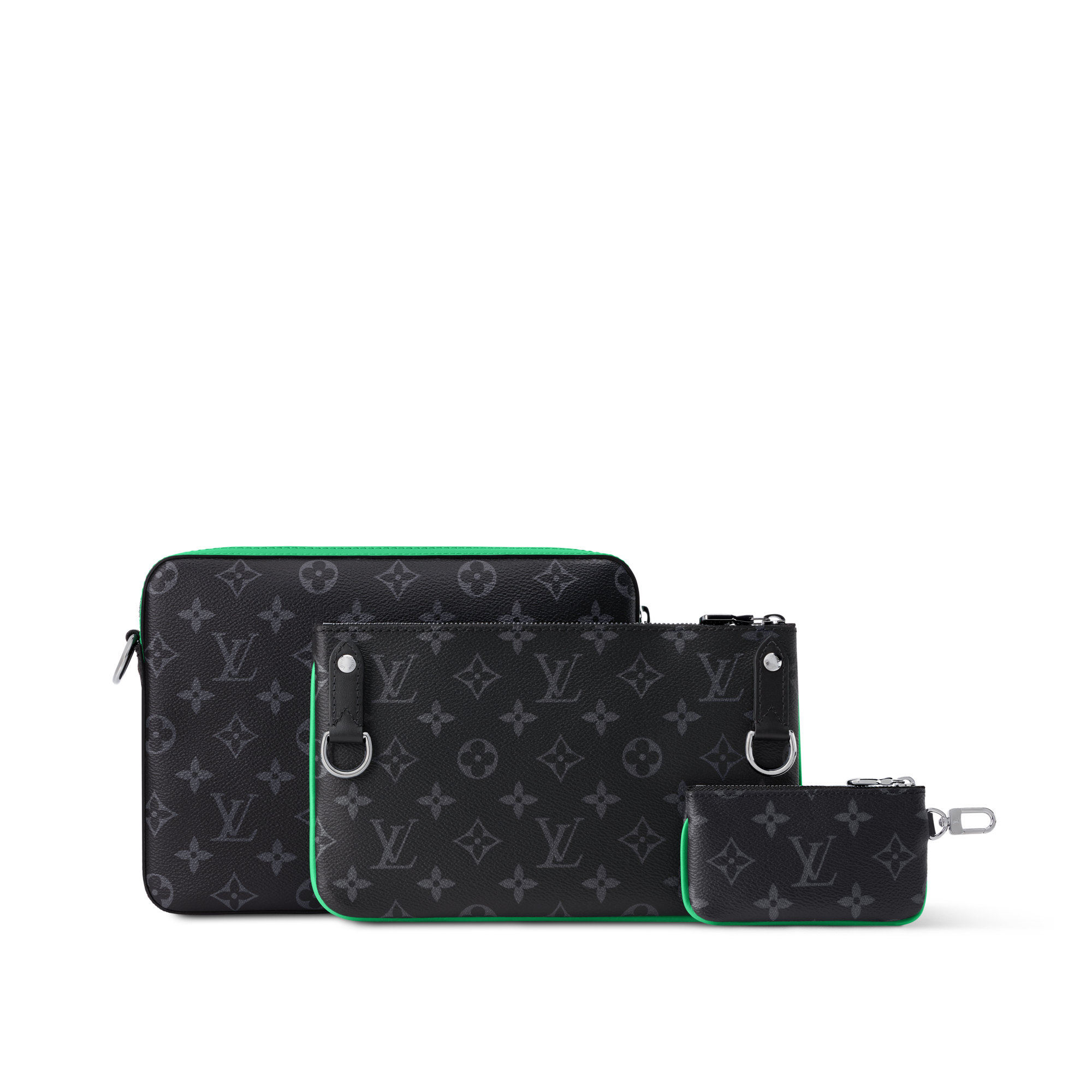 Trio Messenger Monogram Eclipse in Bags and Small Leather Goods