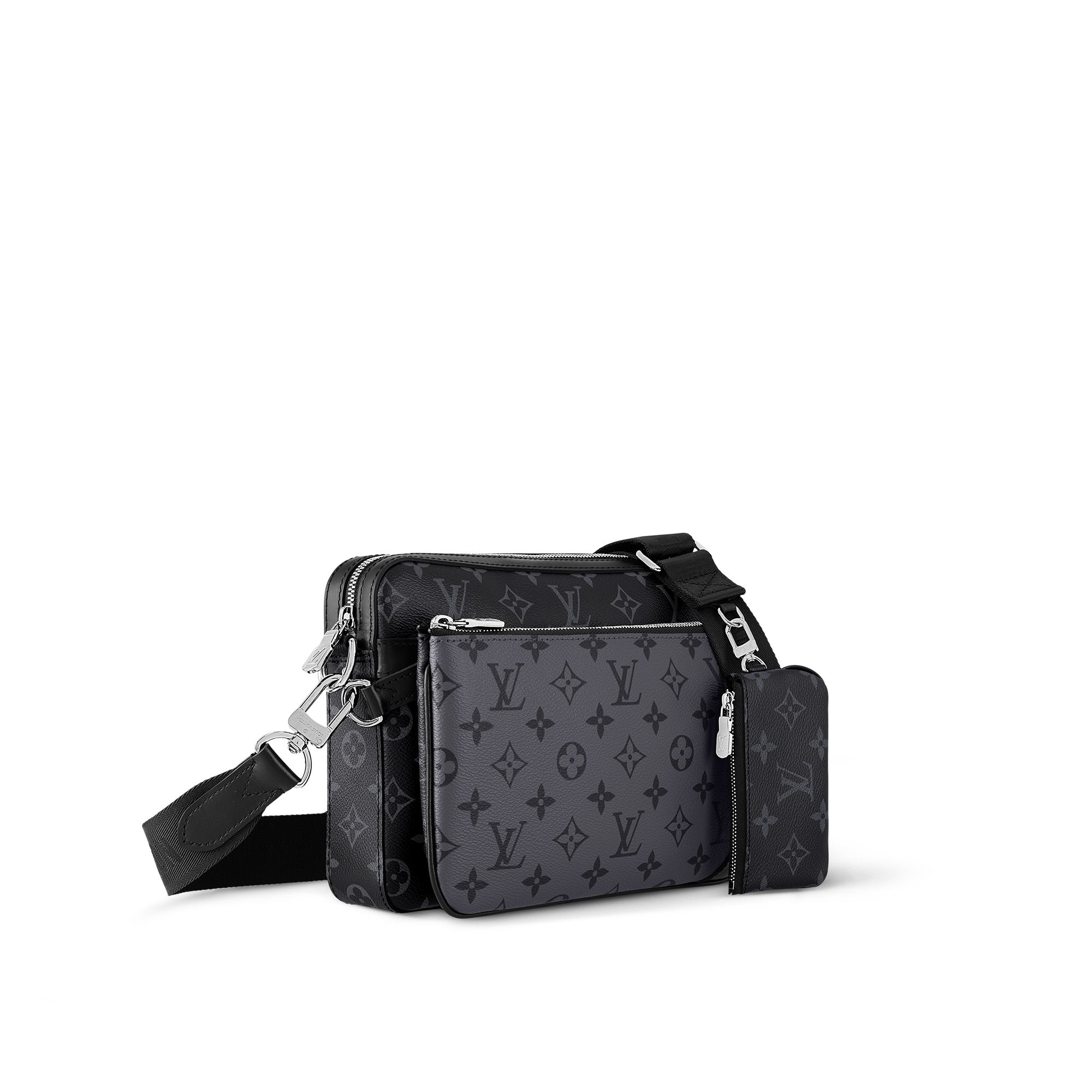 Trio Messenger Monogram Eclipse in Men