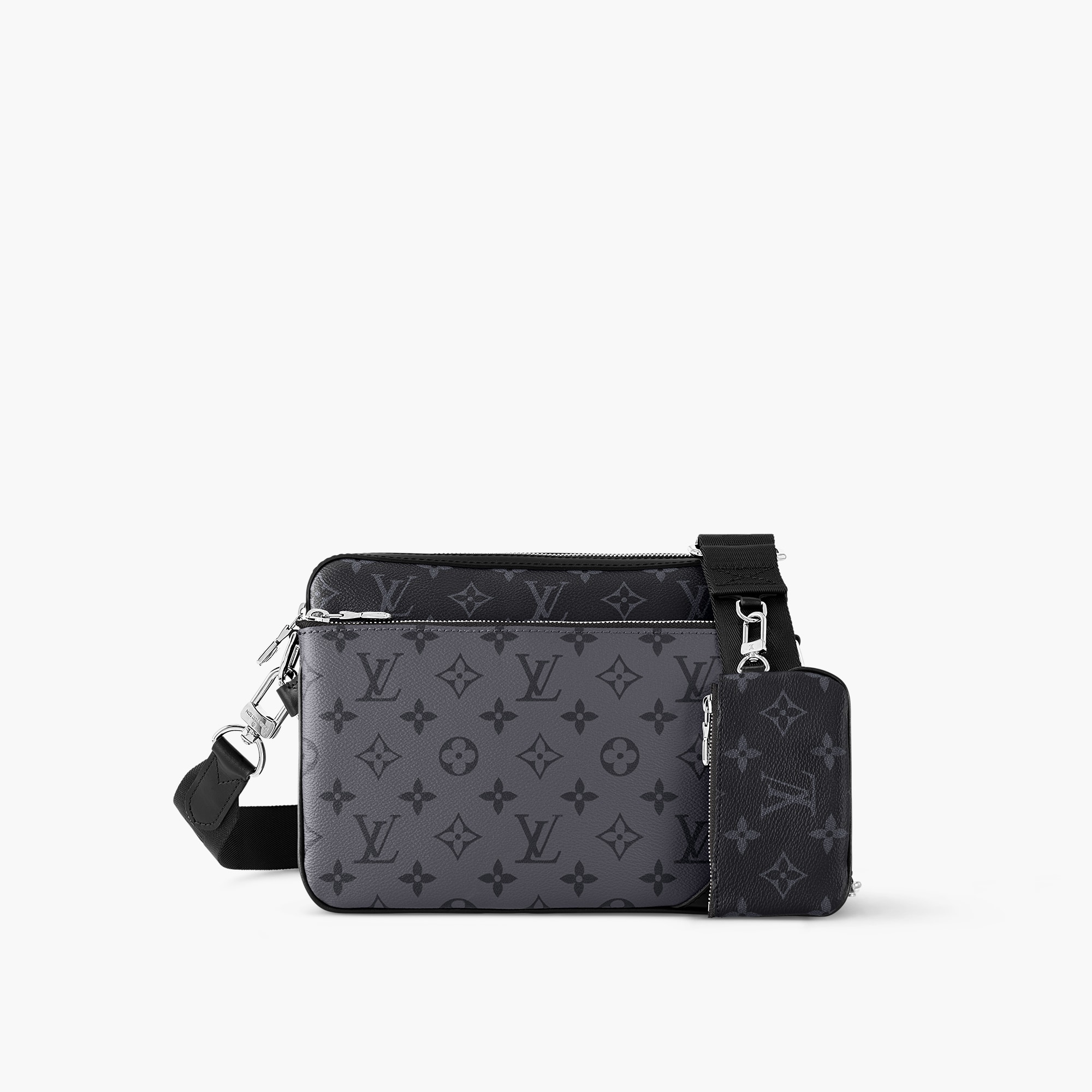 Trio Messenger Monogram Eclipse Bags LOUIS VUITTON