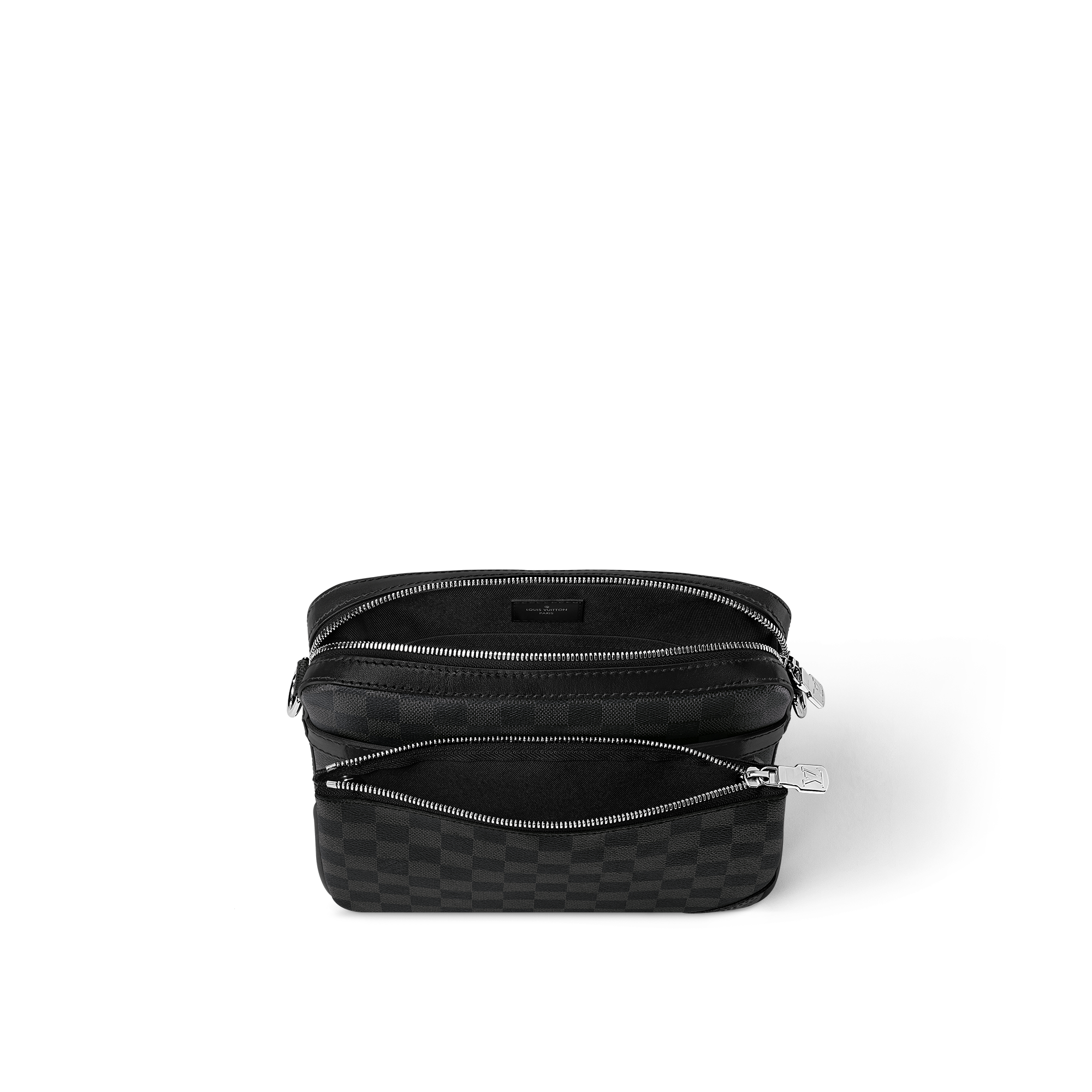 Trio Messenger Damier Graphite in Men