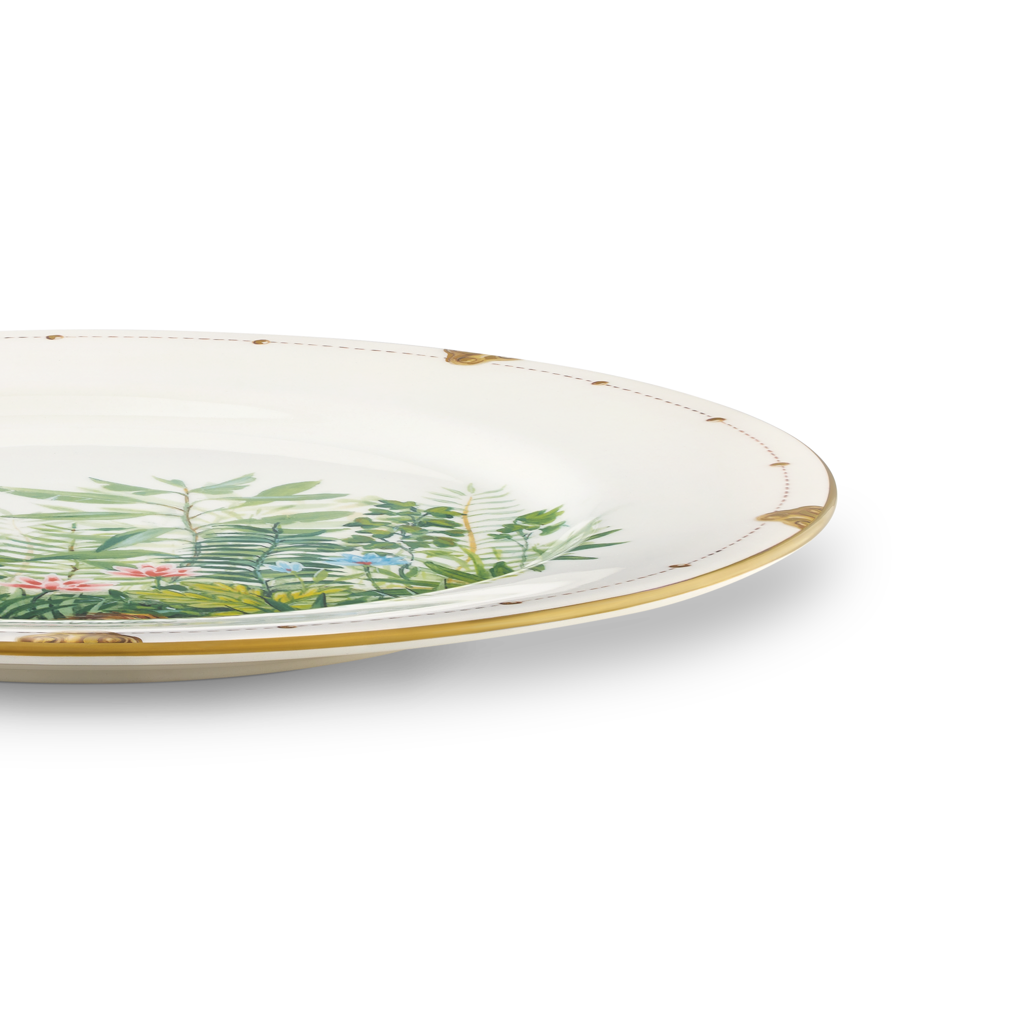 Tropical Jungle Set 2 Dinner Plates  in Trunks, Travel and Home