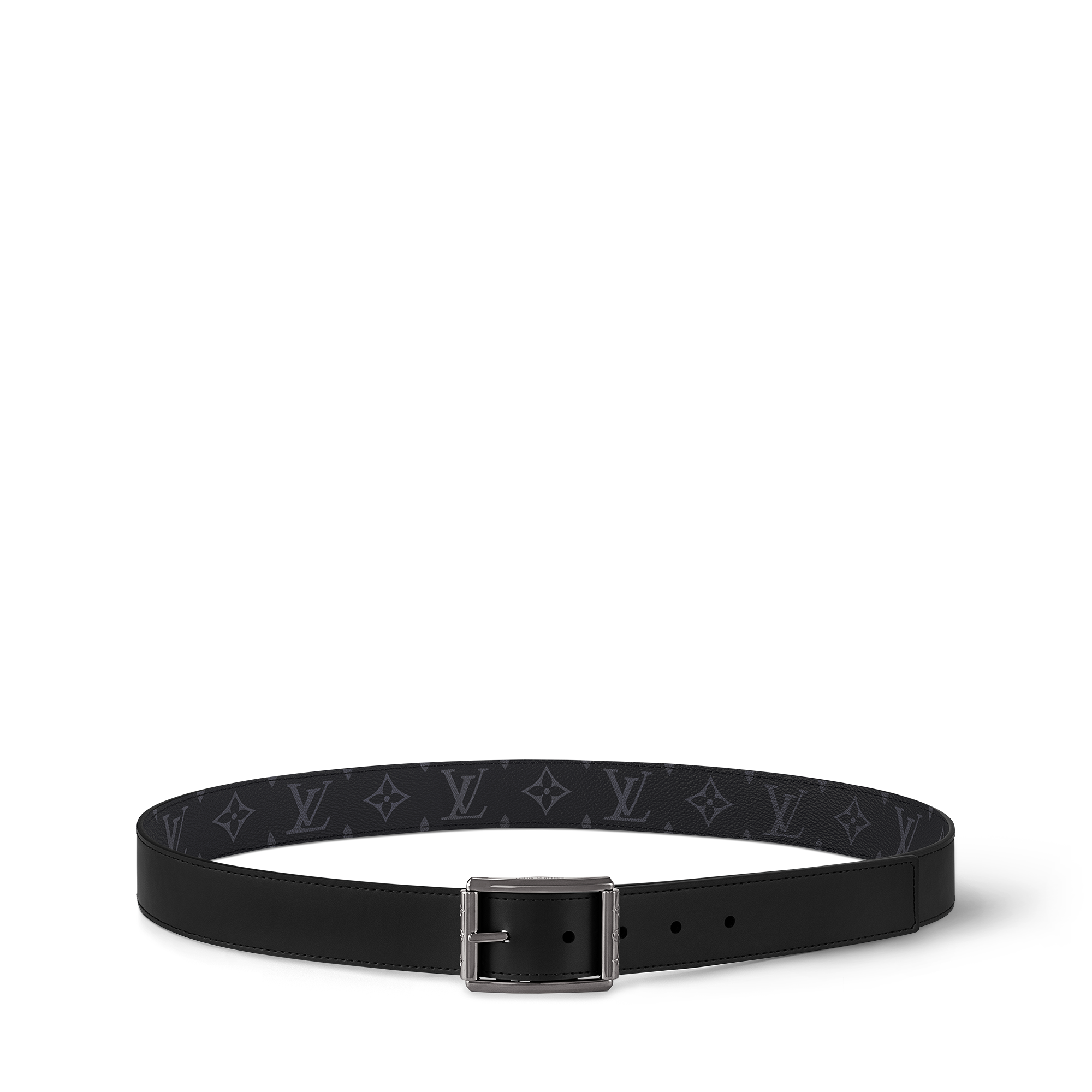 Uptown 35mm Reversible Belt Monogram Eclipse in Men