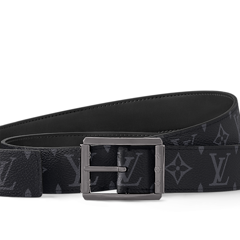 Uptown 35mm Reversible Belt Monogram Eclipse in Men's Accessories New This Season collections by Louis Vuitton (Product zoom)