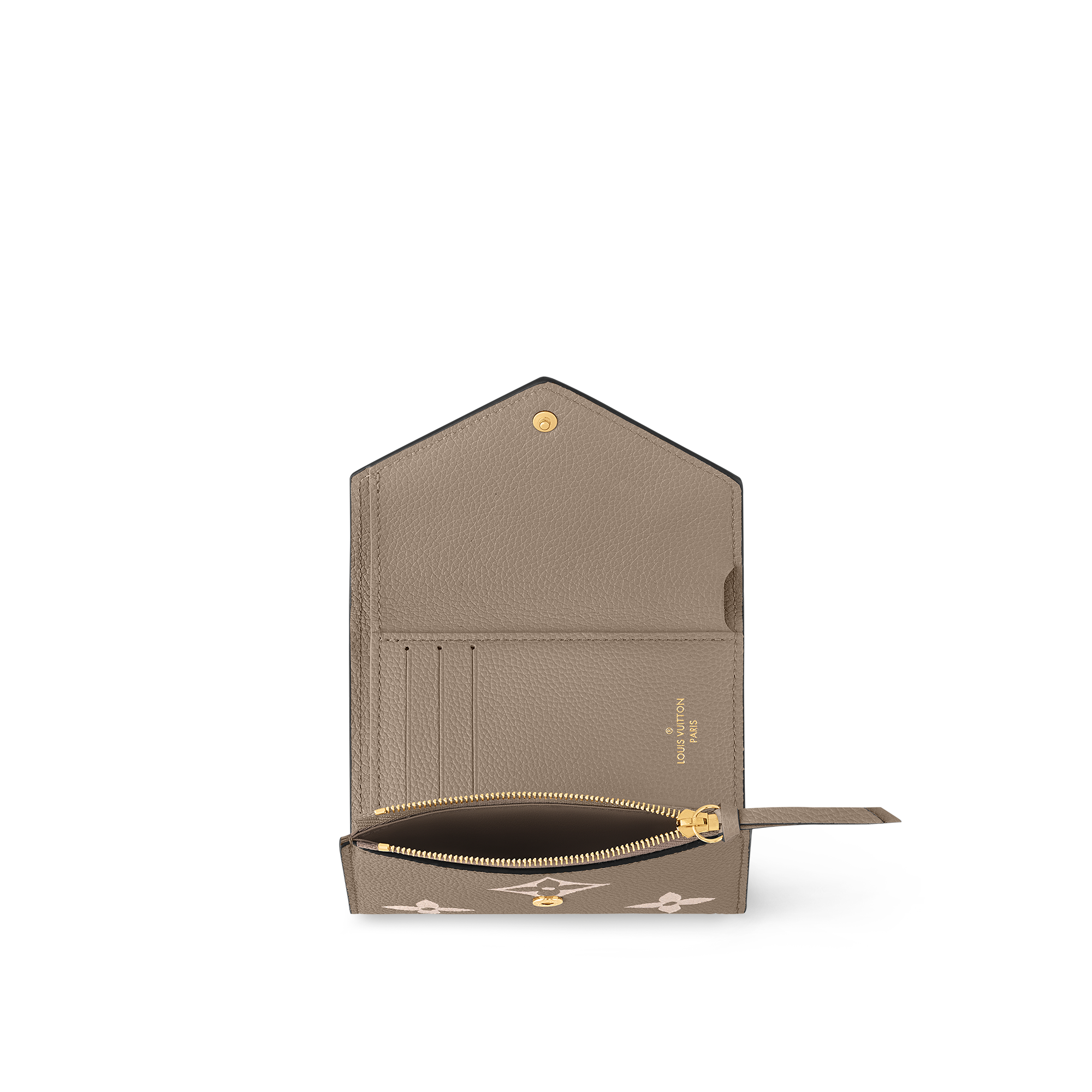 Victorine Wallet Bicolour Monogram Empreinte Leather in Women