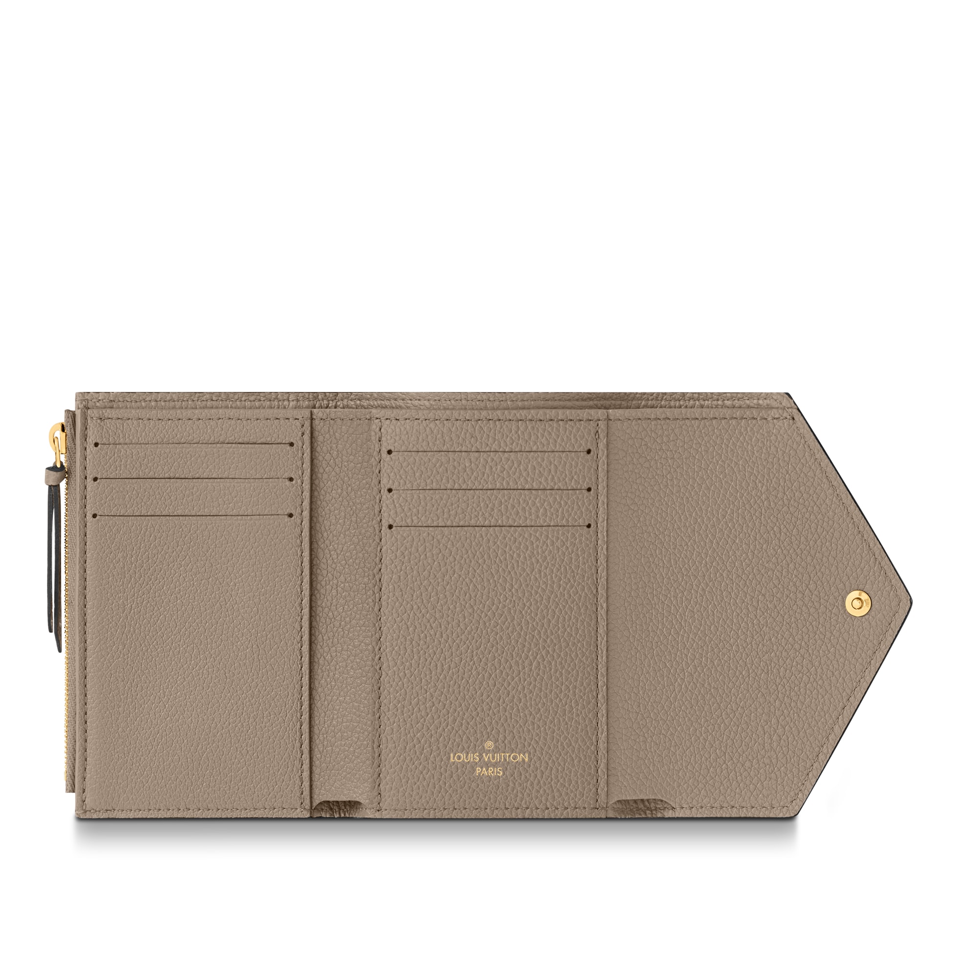 Victorine Wallet Bicolour Monogram Empreinte Leather in Women