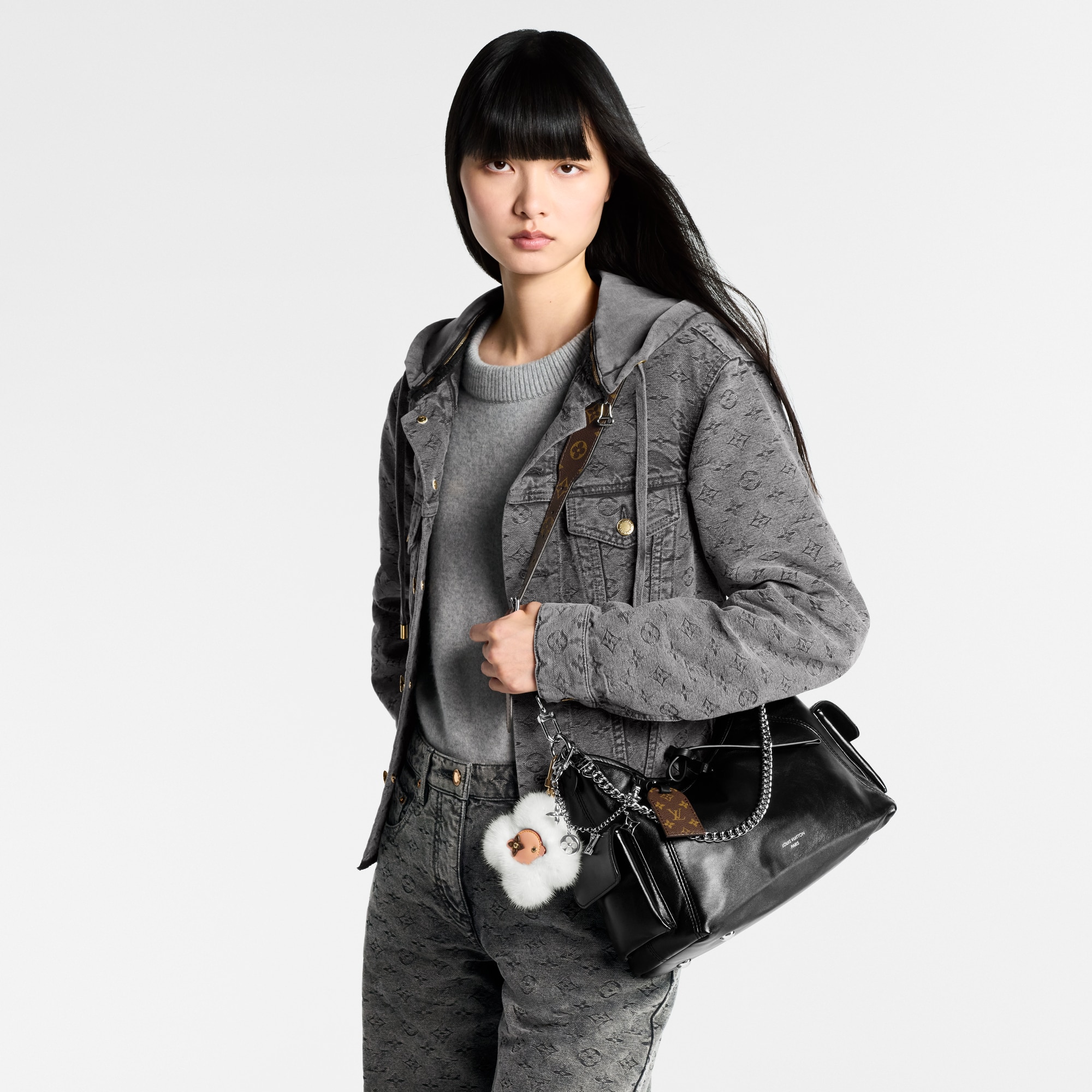 Vivienne Fur Key Holder . in Women