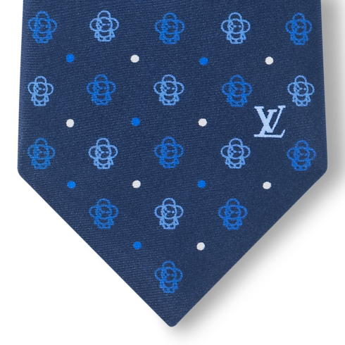Vivienne Outline Tie . in Men's Accessories Ties and Pocket Squares collections by Louis Vuitton (Product zoom)