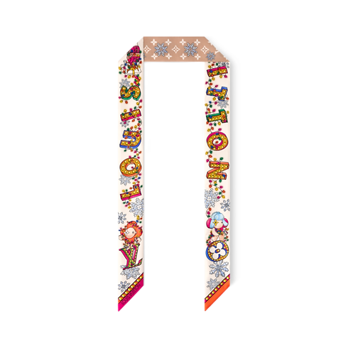 Vivienne Winter Celebration BB Bandeau . in Women's Accessories Silk Squares and Bandeaus collections by Louis Vuitton (Product zoom)