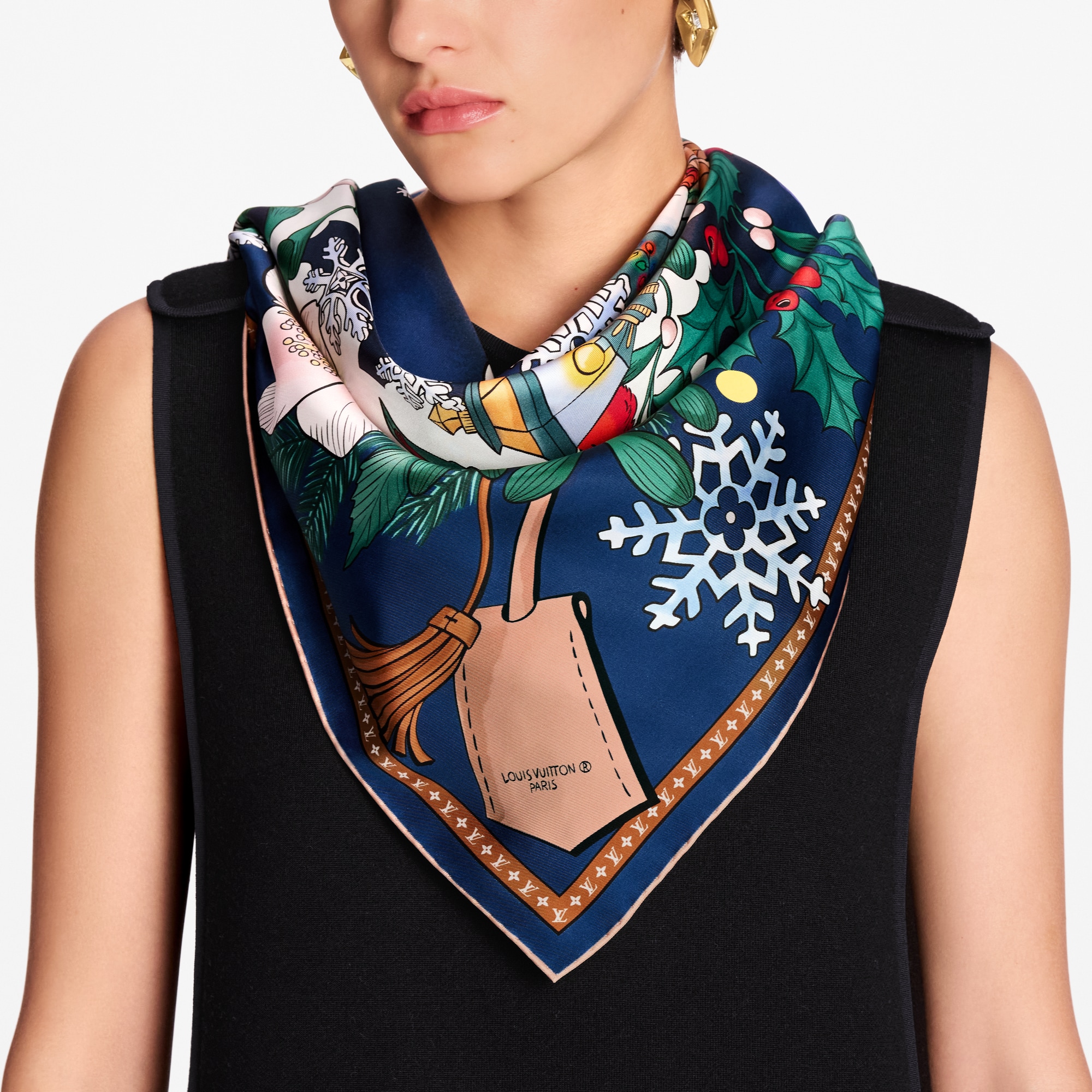 Vivienne Winter Celebration Square 90 . in Women