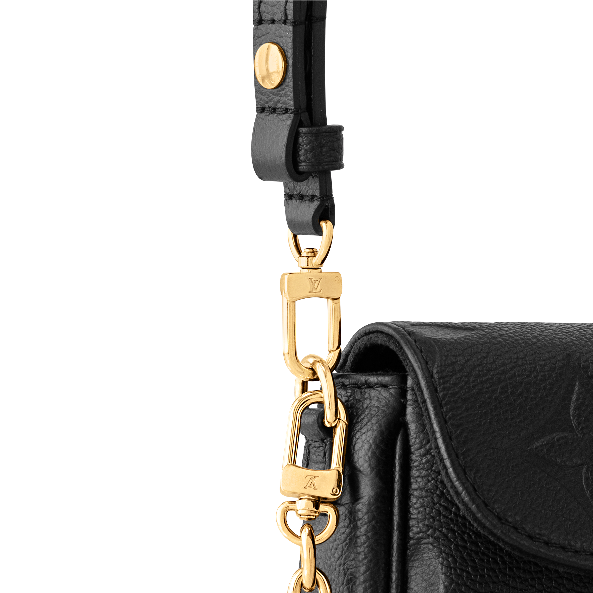 Wallet On Chain Ivy Monogram Empreinte Leather in Women