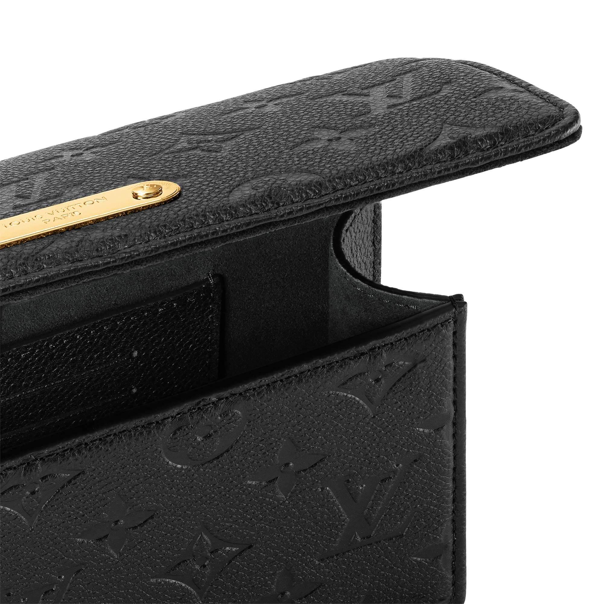 Wallet On Chain Lily Monogram Empreinte Leather in Women