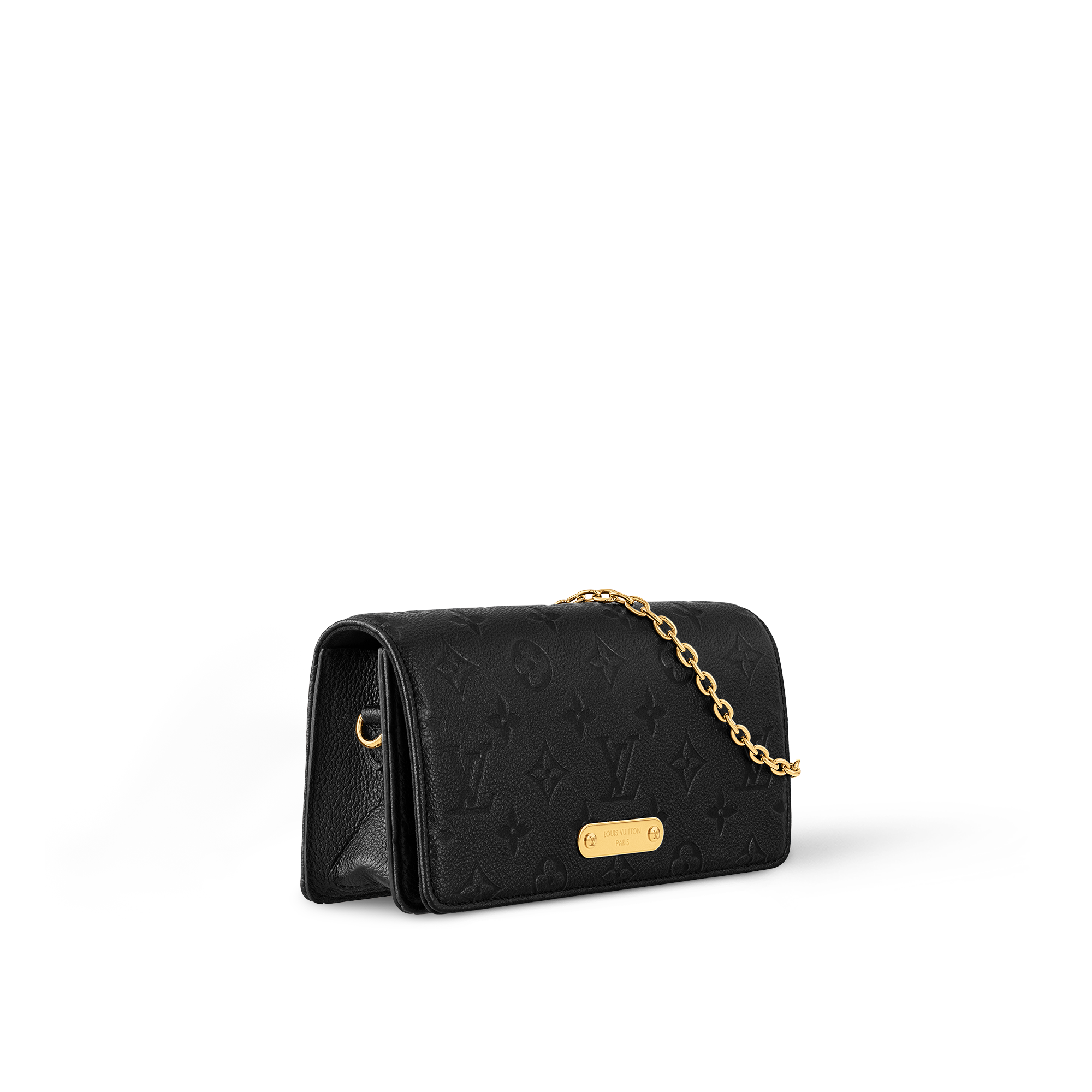 Wallet On Chain Lily Monogram Empreinte Leather in Women