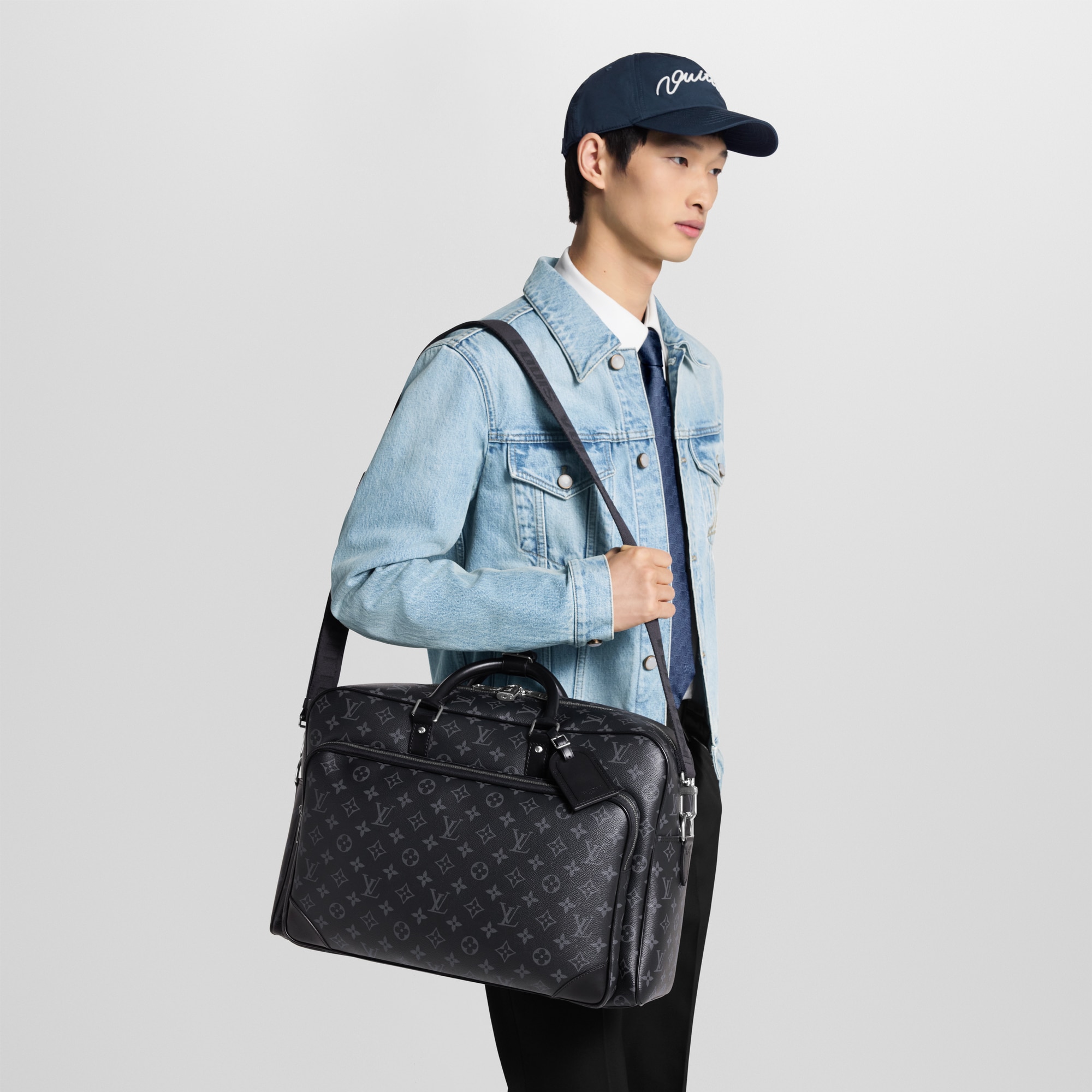 Weekender Bag Monogram Eclipse in Men