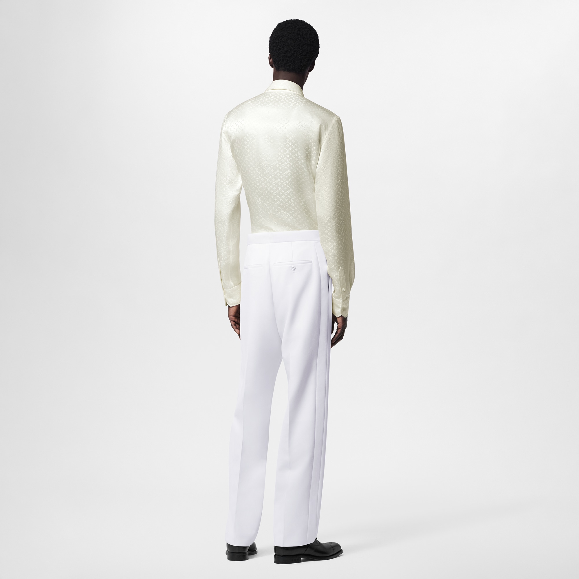 Wool Blend Evening Pants  in Men