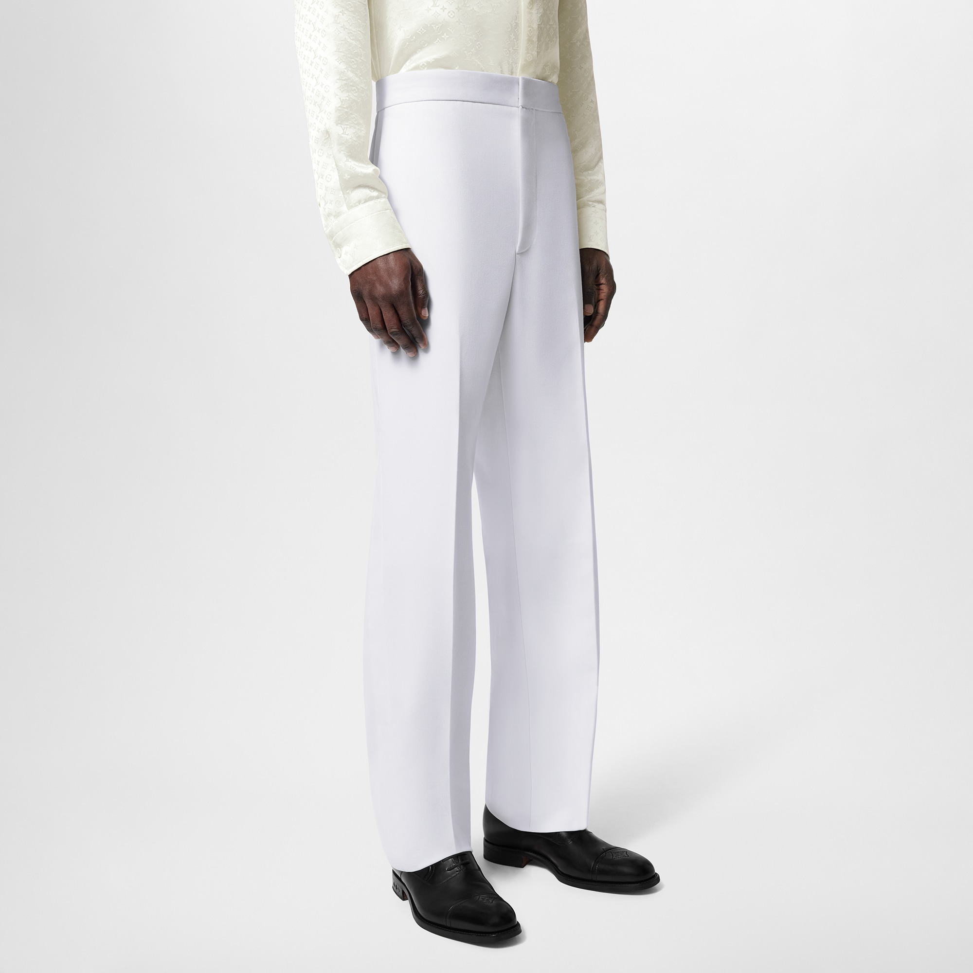 Wool Blend Evening Pants  in Men