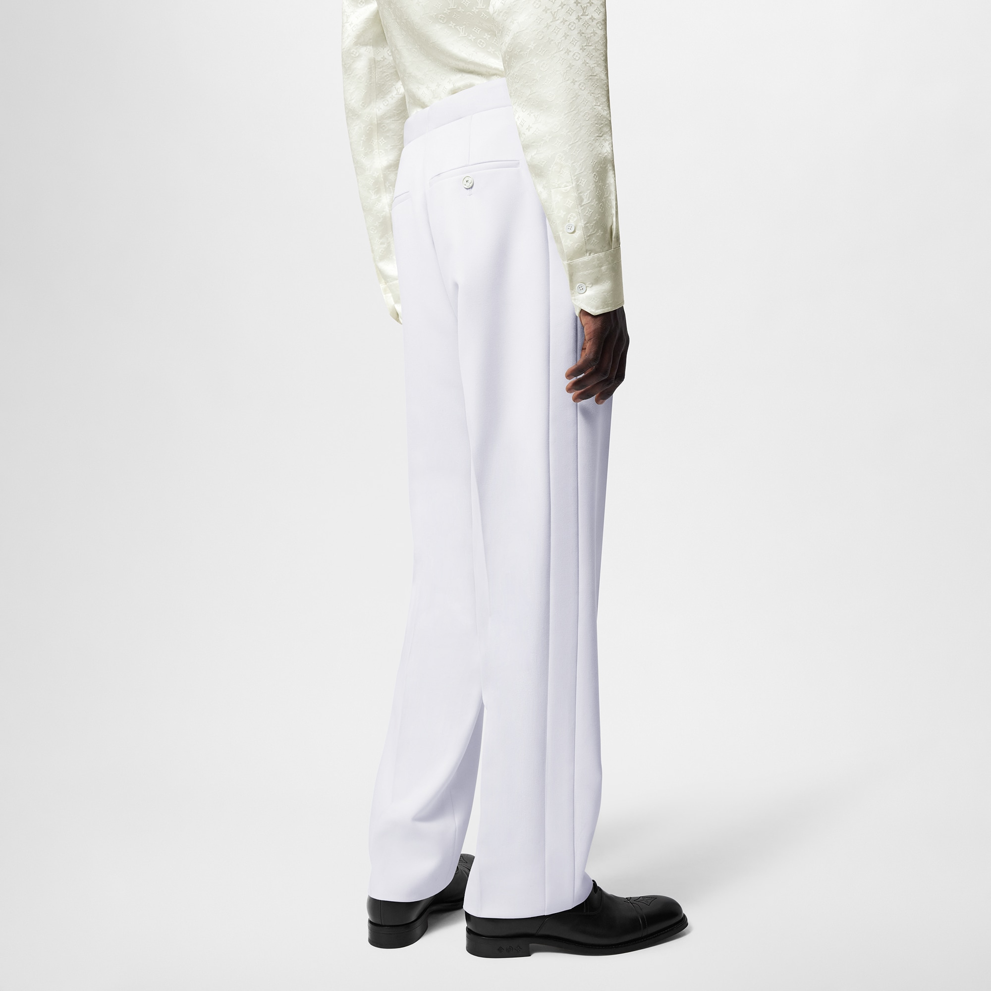 Wool Blend Evening Pants  in Men