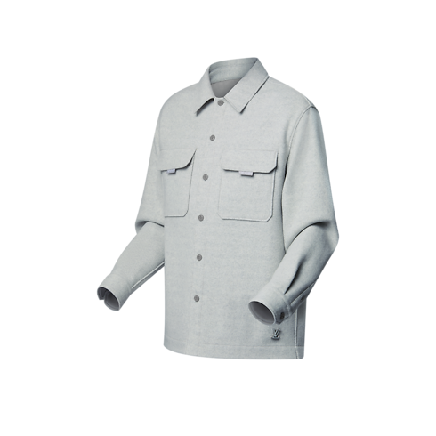 Wool Overshirt in Men's Ready-to-Wear All Ready-to-Wear collections by Louis Vuitton (Product zoom)
