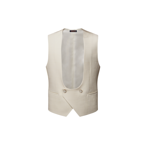 Wool-Silk Blend Evening Waistcoat in Men's Ready-to-Wear Blazers and Jackets collections by Louis Vuitton (Product zoom)