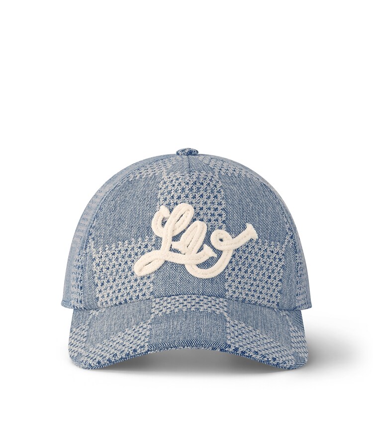 Damier Denim 3D Cap . - Accessories | LOUIS VUITTON display picture 3